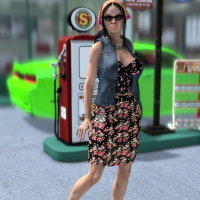 Model Menu Ladies of UHF