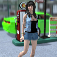 Model Menu Ladies of UHF