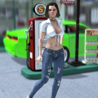 Model Menu Ladies of UHF