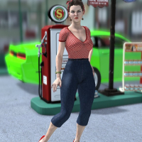 Model Menu Ladies of UHF