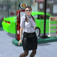 Model Menu Ladies of UHF