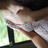 Feeling naughty in the bus