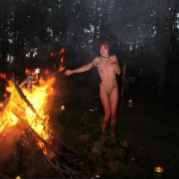 Collection of a wild scene babe fully naked outdoors