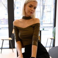 Lana Lane reveals her perfectly shaped boobies and legs