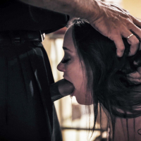 Curvy brunette Gia Paige gets a nasty pounding
