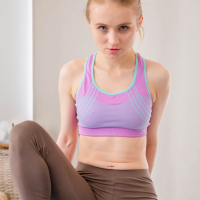 Fit chick Light Fairy seduces and fucks two gym instructors