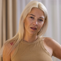 Hot blonde cougar Karol Lilien shows off her great fucking skills