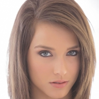 Adorable brunette babe Malena Morgan showcasing her flawless curves