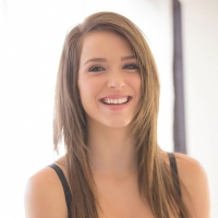 Adorable brunette babe Malena Morgan showcasing her flawless curves