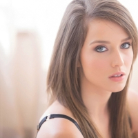 Adorable brunette babe Malena Morgan showcasing her flawless curves