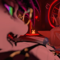 Slutty Fox Being Naughty With A Horny Man VRCHAT Porno
