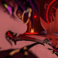 Slutty Fox Being Naughty With A Horny Man VRCHAT Porno