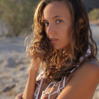 Princess Clover shows her sexy nude Body in Nature