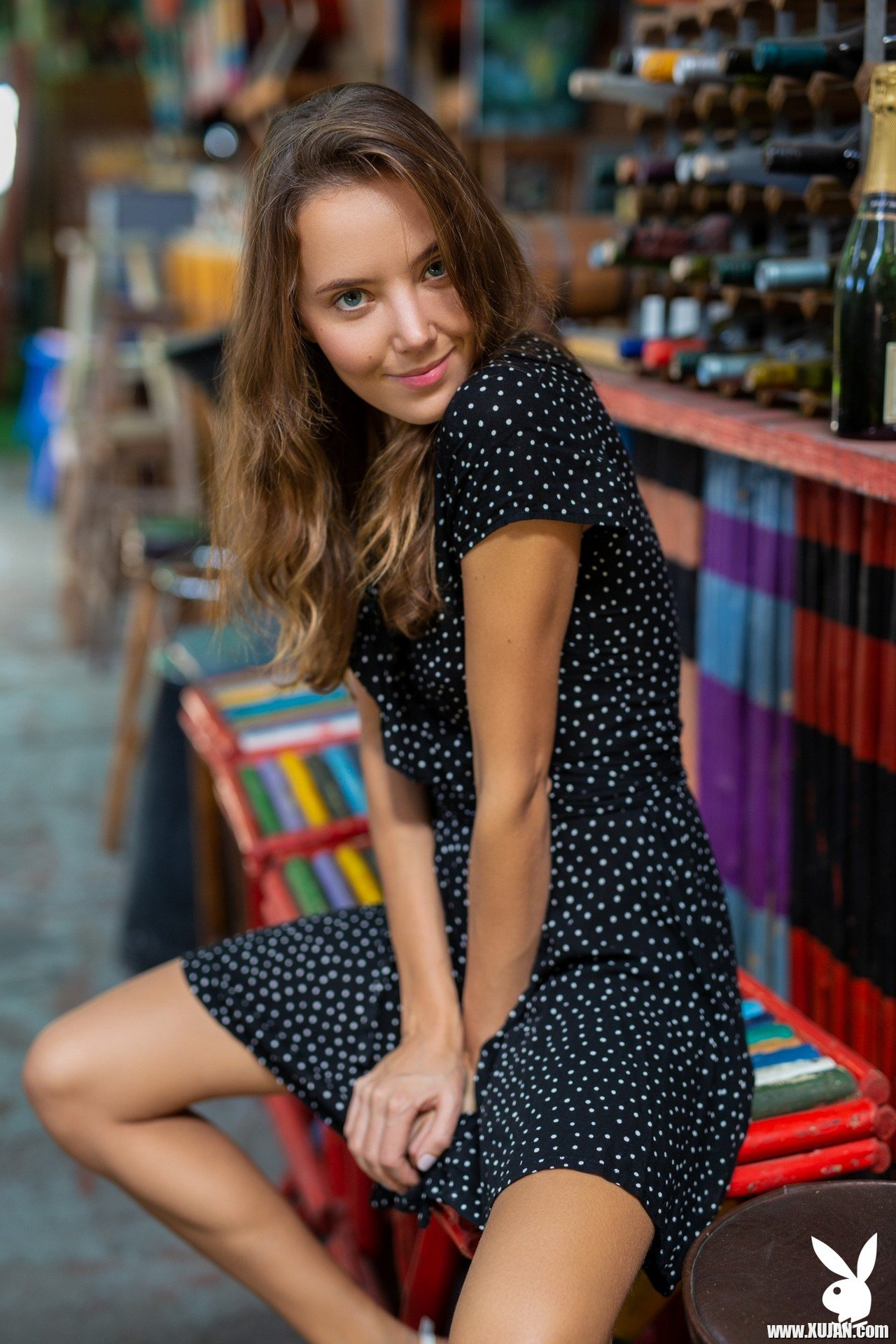Princess Clover shamelessly strips in Warehouse - Photo #608492