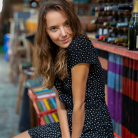 Princess Clover shamelessly strips in Warehouse