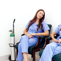 Hot nurses Bella Rolland and Armani Black fucking patient Jennifer White