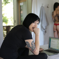 Emo Nikki Hearts And Leigh Raven Love To Try A StrapOn