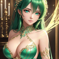 Green hair sweethearts