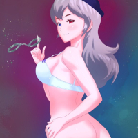 Deep Space Waifu Flat Justice Julia Suzuhara