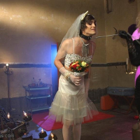 Maitresse Madeline and her Slave fucked by a Stud