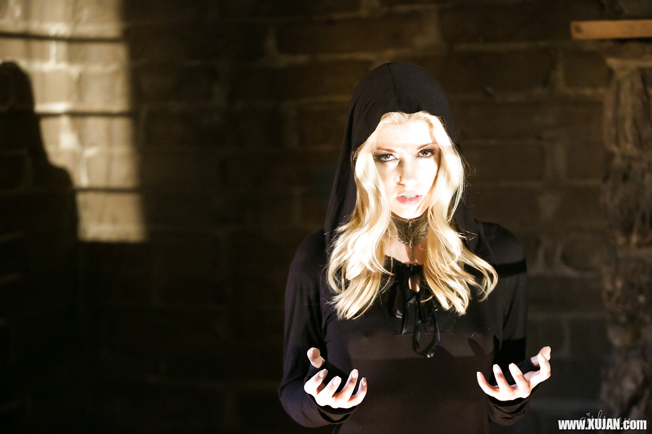 Fully clothed teens Dahlia Sky and Charlotte Stokely model in cosplay garb - Photo #619732