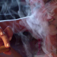 Charisma Cappelli puts a cock in her smokey mouth