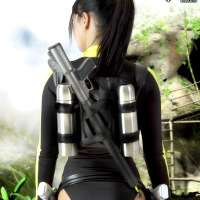 Lara Croft Tomb Raider Cosplay with Mea Lee