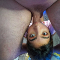 Young and talented bitch Hazel Heart swallows cock