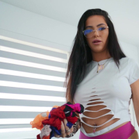 Booty MJ Fresh in sexy panties bounces on a cock