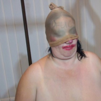 Karen dominates Vera in the basement