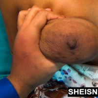 Getting my big black titties nipples sucked hard Sheisnovember Msnovember