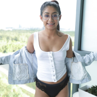 Sexy Cutie Binky Baez gets fucked and facialed
