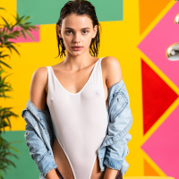 Sexy Lilit Ariel wears Tight Clothes while Posing