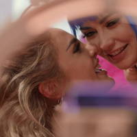 Naughty chicks Jewelz Blu and Kenzie Anne enjoy licking pussies