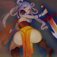 Deep Space Waifu Fantasy Sonja Dragontooth