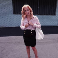 Blonde bitch Lilith Moaningstar gets picked up and shagged in a van