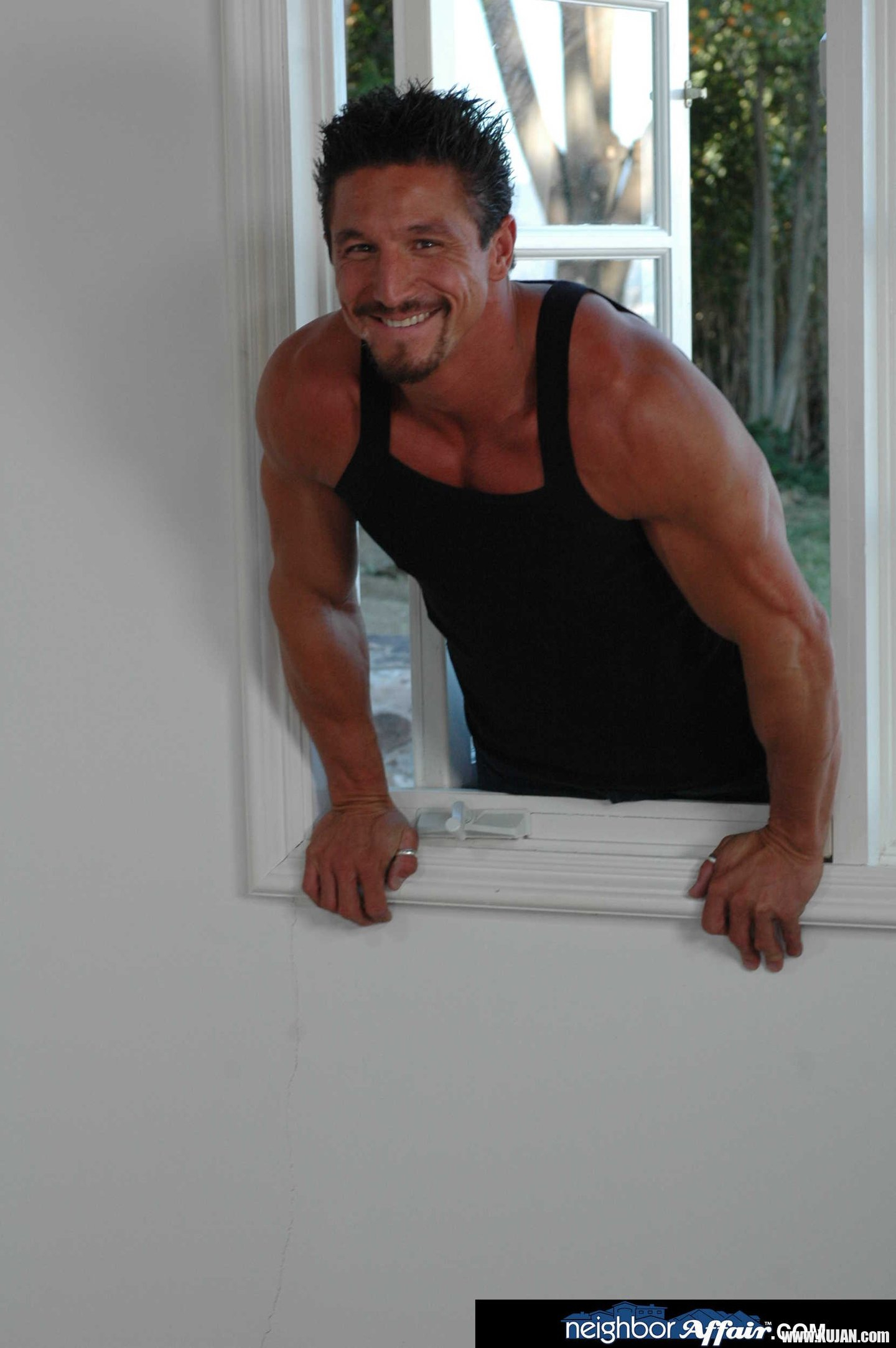 Hot cougar Eve Laurence fucks the peeping Tom next door - Photo #660741