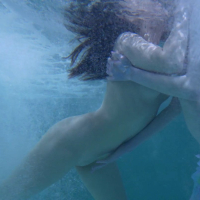 Ally Breelsen gets licked by a sexy horny mermaid