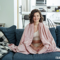 Naughty brunette teen Dharma Jones craves for her stepbros big stiffie