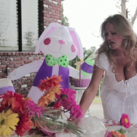 Nympho milf Kelly Madison meets the easter bunny