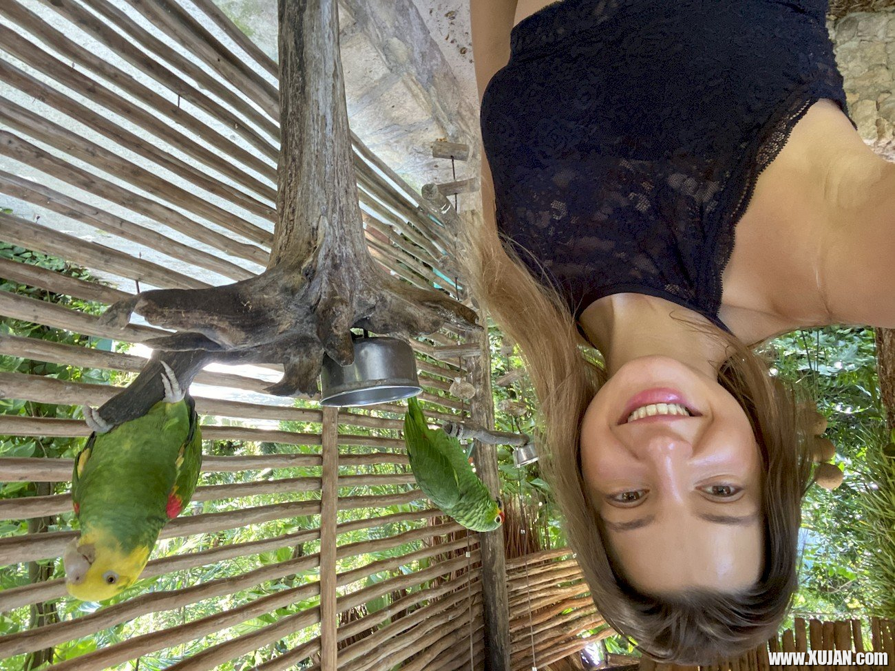 Lovely babe Melena Maria Rya having some fun in the zoo - Photo #664332
