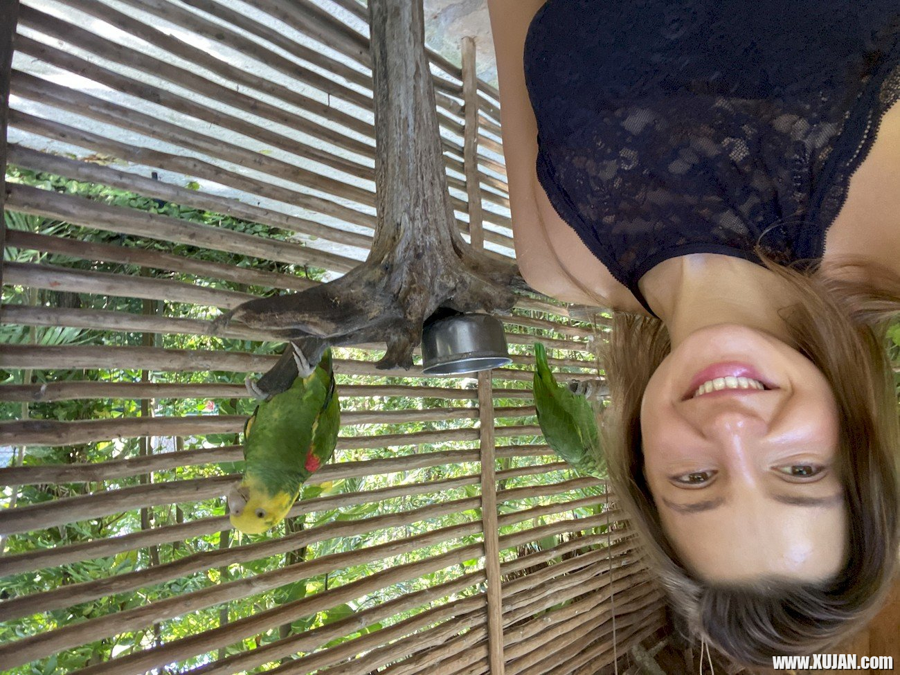 Lovely babe Melena Maria Rya having some fun in the zoo - Photo #664341