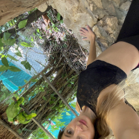 Lovely babe Melena Maria Rya having some fun in the zoo