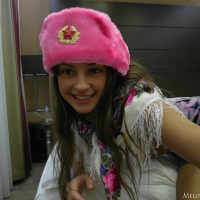 Melena Maria Rya loves teasing with her naked figure