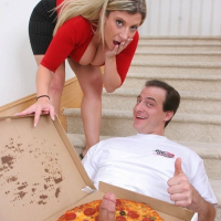 Hardcore blonde babe sucking and fucking