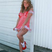 Meet Madden wearing Heels at hot Photoshoot