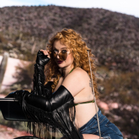 Hot vixen Emma Magnolia flashing her amazing sexy curves