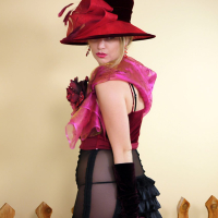 HayleyMarie Coppin strips down to her Stockings