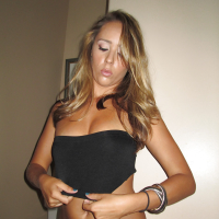 Lovely latina coed Ella Milano showcasing her gorgeous body