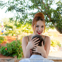 Amarna Miller sucks and takes cock in juicy beaver